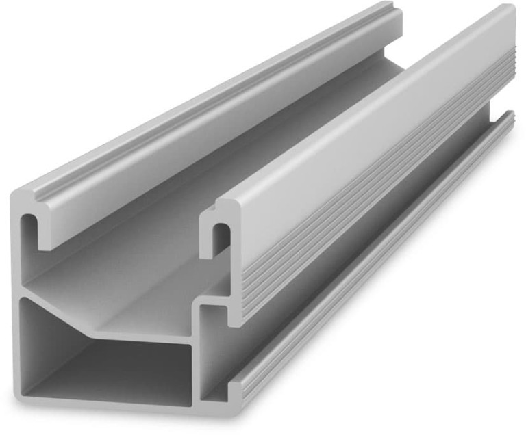 K2 SingleRail 36, rögzítő alusín, SingleHook és alu-kampó kompatibilis, Tilt-up alapsín, 3,65m - új méret (2004258)