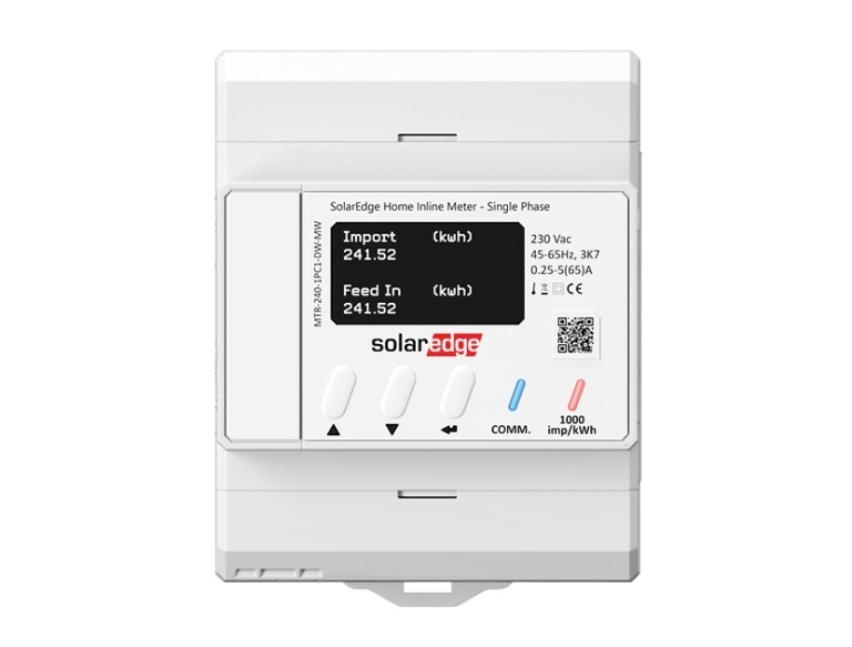 SolarEdge Home Inline Meter with SolarEdge Home Network - 1PH/3PH 230/400V, 65A